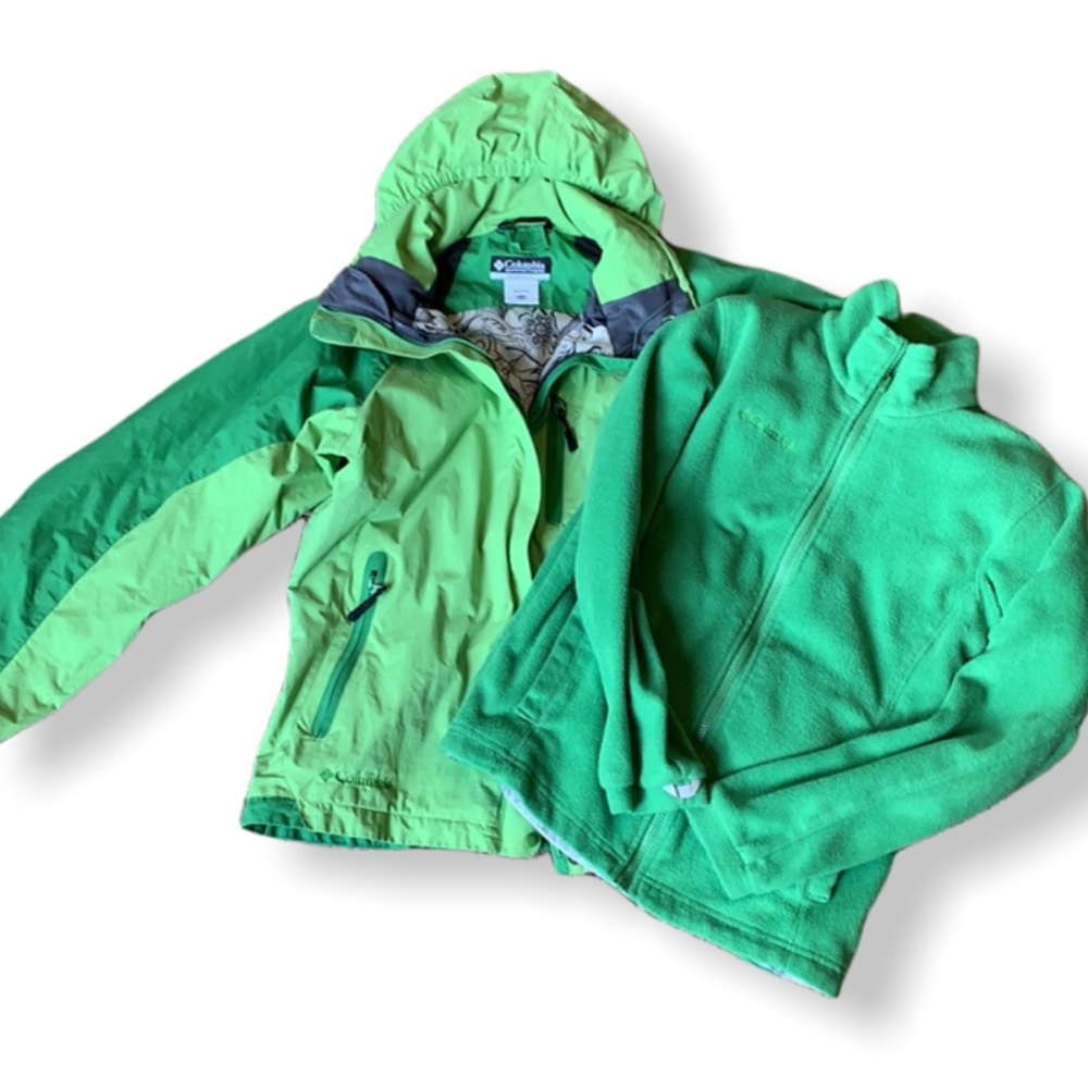 Columbia Omnitech  3 in 1 jacket system size 14/16